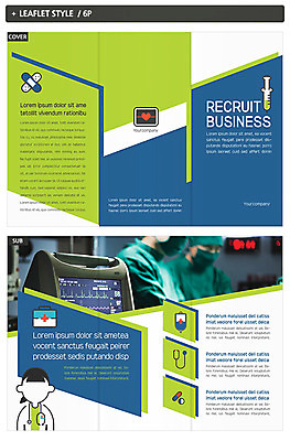 템플릿 표지디자인 여자 표지 남자 ZIP 내지 리플렛 3단접지 의학 청진기 팜플렛 두명 의료진 의사 수술실 수액 인디자인 INDD 이미지템플릿 직업 의료기기 사람 파일형식