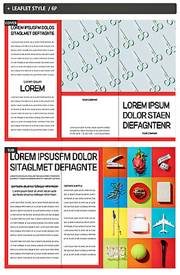 템플릿 표지디자인 표지 ZIP 내지 리플렛 3단접지 비행기 가위 줄자 팜플렛 사람없음 사무용품 컴파스 인디자인 INDD 이미지템플릿 항공교통 문구용품 대중교통 자 파일형식