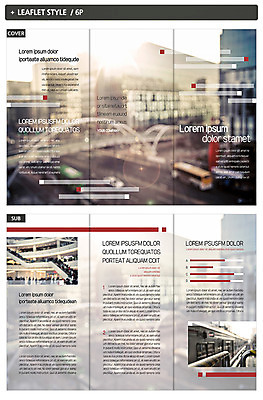 템플릿 표지디자인 표지 ZIP 내지 리플렛 3단접지 그래프 풍경 팜플렛 사람없음 도시 인디자인 INDD 이미지템플릿 파일형식