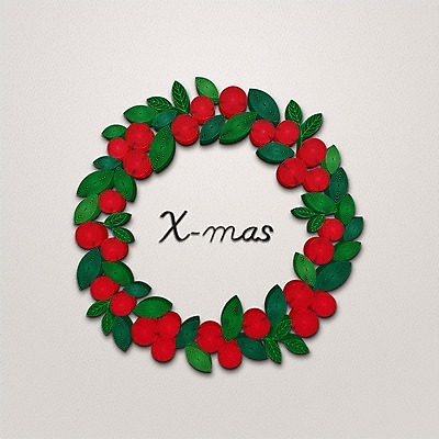 PSD 문양 종이 크리스마스장식 크리스마스 일러스트 프레임 사람없음 페이퍼아트 질감 국내일러스트 기념일 파일형식