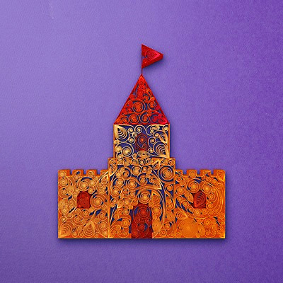 PSD 문양 종이 일러스트 학교 사람없음 페이퍼아트 질감 모래성 국내일러스트 교육 모래 파일형식