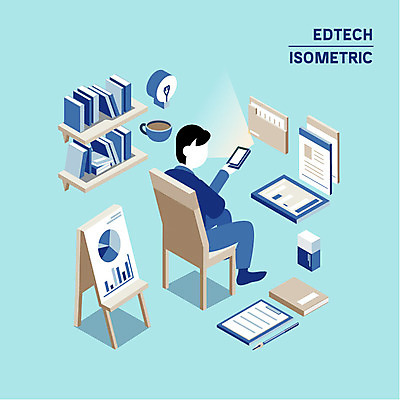 남자 커피 의자 일러스트 그래프 선반 한명 성인 책 스마트폰 사이버 스마트 파일 아이소메트릭 에듀 국내일러스트 AI파일 1 음료 가구 컨셉 사람 핸드폰 스마트기기 에듀케이션 파일형식 벡터