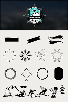 리본 일러스트 스키 고글 산 아웃도어 텐트 여러명 세트 라벨 스노우보드 보드 썬버스트 국내일러스트 AI파일 디자인 스포츠 다수 겨울스포츠 프레임 캠핑도구 사람 보드_스포츠 파일형식 벡터