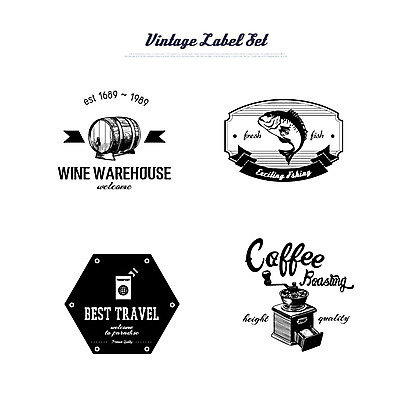 여행 일러스트 어류 사람없음 세트 라벨 와인 원두 오크통 핸드드립 국내일러스트 AI파일 커피 프레임 주류 수중동물 커피용품 파일형식 벡터