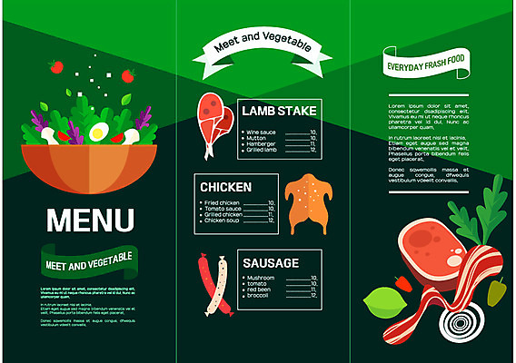 일러스트 양파 피망 돼지고기 사람없음 닭고기 샐러드 소고기 가격표 메뉴판 베이컨 양고기 마블링 비엔나소시지 국내일러스트 AI파일 음식 채소 육류 소시지 파일형식 벡터