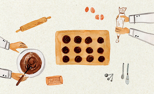 PSD 손 일러스트 두명 신체부위 쿠키 계란 빵집 달콤 반죽 제빵 버터 반죽밀대 짤주머니 국내일러스트 디저트 사람 제과제빵 상점 알 맛 밀대 제빵도구 파일형식