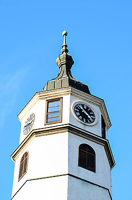 포토 JPG 해외이미지 나무 시계 잎 겨울 건축양식 창문 하늘 사람없음 야외 건물 목재 초록색 파란색 탑 흰색 나뭇가지 시간 역사 손목시계 묘사 천연기념물 분 세르비아 옛날 해외202004 해외포토 식물 건축물 계절 건축 컬러 재료 장신구 파일형식 이미지허브