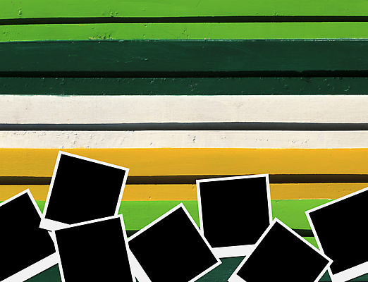 포토 JPG 해외이미지 프레임 사람없음 초록색 줄무늬 폴라로이드사진 가로줄 목업 해외202004 해외포토 선 컬러 무늬 폴라로이드 파일형식 이미지허브