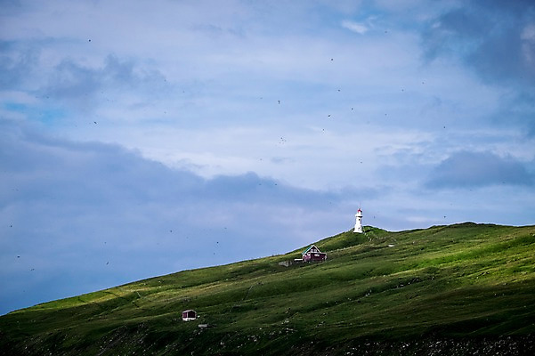포토 JPG 주간 구름 해외풍경 자연 하늘 등대 풍경 초원 사람없음 야외 흐림 페로제도 보가르섬 국내포토 자연요소 해외 섬 날씨 덴마크 생태계 파일형식