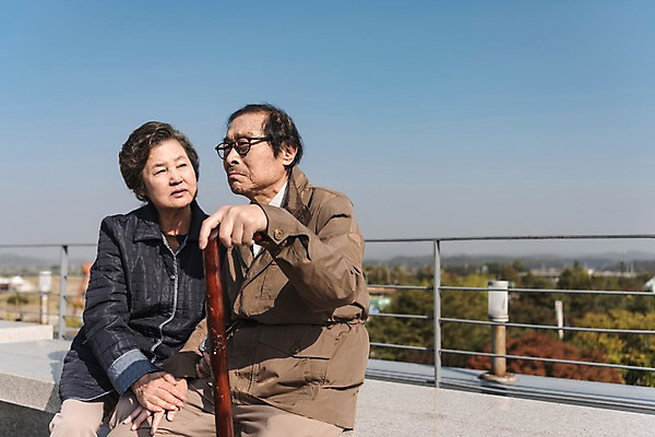 포토 JPG 주간 응시 여자 할아버지 노년 남자 할머니 지팡이 하늘 앉기 상반신 야외 두명 앞모습 옆모습 노부부 한국인 슬픔 70대 통일 노인만 임진각 실향민 국내포토 자연요소 부부 시선 감정 뷰포인트 모션 사람 동양인 성인 파주 성인만 파일형식
