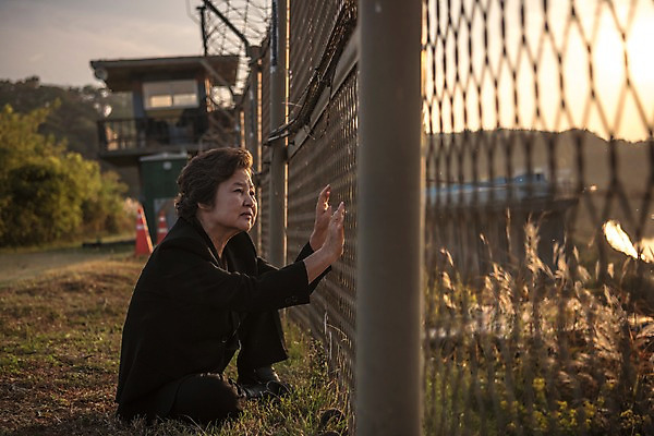 포토 JPG 주간 전신 응시 여자 노년 할머니 한명 앉기 정장 야외 옆모습 아웃포커스 한국인 잡기 70대 철조망 그리움 통일 노인여자한명만 임진각 실향민 국내포토 자연요소 1 시선 옷 감정 뷰포인트 모션 촬영기법 사람 동양인 성인 파주 여자한명만 노인여자만 파일형식