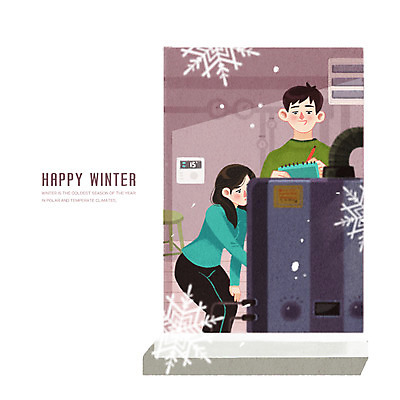 전신 PSD 커플 여자 남자 행복 겨울 일러스트 서기 상반신 성인 두명 눈 기록 점검 보일러 국내일러스트 자연요소 계절 감정 관계 모션 날씨 사람 파일형식
