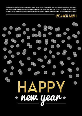 템플릿 카드템플릿 사람없음 원형 연하장 연말연시 해피뉴이어 신년카드 2017년 정유년 이미지템플릿 AI파일 도형 카드_감사 새해인사 연도 파일형식 벡터