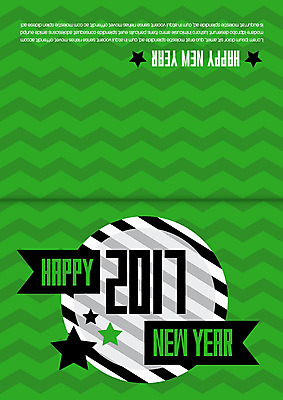 템플릿 별 카드템플릿 사람없음 연하장 연말연시 해피뉴이어 신년카드 2017년 정유년 이미지템플릿 AI파일 자연요소 카드_감사 새해인사 연도 파일형식 벡터