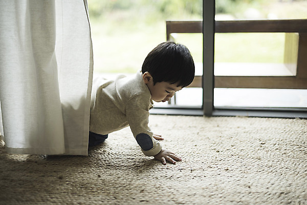 포토 JPG 남자 거실 장난 실내 한명 상반신 옆모습 한국인 아기 커튼 기어가기 남자아기한명만 국내포토 1 뷰포인트 모션 사람 동양인 내부 남자한명만 남자아기만 파일형식