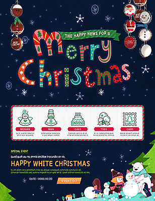 PSD 템플릿 여자 어린이 웹템플릿 크리스마스장식 크리스마스 두마리 곰 눈사람 이벤트페이지 이벤트 두명 크리스마스트리 장식볼 펭귄 이미지템플릿 동물 기념일 2 포유류 조류 사람 장식 페이지 파일형식