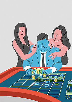 PSD 여자 남자 40대 일러스트 서기 앉기 상반신 20대 성인 세명 게임 포커칩 도박 카지노 아저씨 국내일러스트 중년 모션 놀이 사람 청년 포커 파일형식