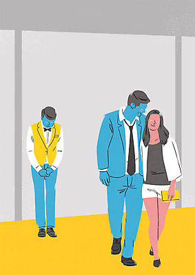 전신 PSD 여자 남자 40대 일러스트 서기 20대 성인 세명 술집 웨이터 아저씨 유흥업소 국내일러스트 직업 중년 모션 사람 청년 파일형식