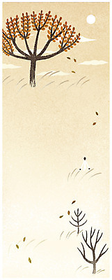 PSD 나무 구름 백그라운드 일러스트 자연 나뭇잎 갈대 한명 서기 풍경 성인 가을 감성 가을배경 국내일러스트 자연요소 식물 1 계절 컨셉 잎 모션 사람 생태계 파일형식 가을_계절