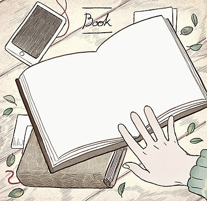 PSD 손 일러스트 나뭇잎 프레임 한명 신체부위 책 스마트폰 책상 감성 아이템 국내일러스트 1 가구 컨셉 잎 사람 핸드폰 스마트기기 파일형식