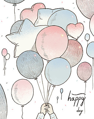 PSD 손 행복 별 일러스트 사람없음 하트 잡기 감성 풍선 아이템 국내일러스트 자연요소 모양 감정 컨셉 모션 신체부위 파일형식