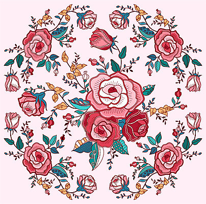 선 줄기 백그라운드 패턴 일러스트 사람없음 뷰티 장미 화려 가시 젠탱글 국내일러스트 AI파일 식물 꽃 컨셉 무늬 파일형식 벡터