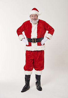 포토 JPG 스튜디오촬영 전신 서양인 백인 남자 중년 50대 크리스마스 산타모자 산타옷 수염 실내 한명 서기 웃음 앞모습 산타클로스 중년남자한명만 국내포토 외국인 모자_잡화 1 옷 기념일 뷰포인트 모션 표정 사람 성인 내부 남자한명만 중년남자만 파일형식