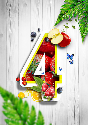 PSD 편집 편집이미지 나비 오렌지 방울토마토 딸기 나뭇잎 사람없음 4 사과 4월 블루베리 이미지편집 곤충 잎 토마토 과일 숫자 날짜 파일형식