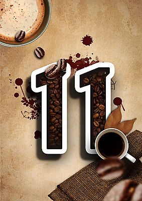 PSD 편집 편집이미지 커피 음식 낙엽 사람없음 원두 가을 커피잔 11월 삼베 11 이미지편집 계절 음료 잎 잔 숫자 날짜 파일형식 천_직물