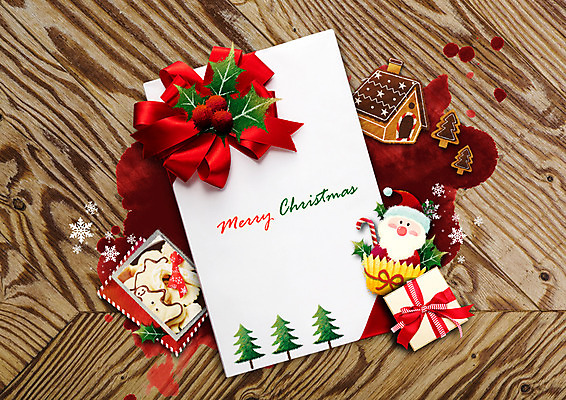 PSD 나무 편집 편집이미지 남자 리본 크리스마스 크리스마스카드 한명 이벤트 선물상자 산타클로스 쿠키 눈송이 진저맨 집모양 이미지편집 모양 식물 1 기념일 디저트 카드_감사 눈_날씨 선물 사람 상자 진저쿠키 파일형식