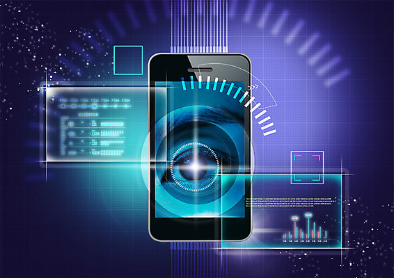 PSD 편집 편집이미지 그래프 신체부위 스마트폰 디지털 눈 눈동자 스마트 홍채인식 이미지편집 자연요소 컨셉 날씨 사람 핸드폰 스마트기기 눈_신체부위 생체인식기술 파일형식