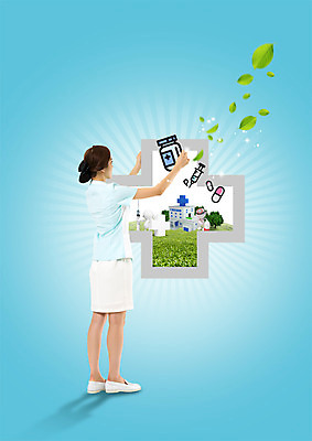 전신 PSD 편집 편집이미지 여자 의학 나뭇잎 병원 주사기 한명 서기 20대 성인 뒷모습 알약 한국인 간호사 약병 십자 이미지편집 1 뷰포인트 잎 의료기기 모션 사람 동양인 청년 약 의료진 병_담는 파일형식