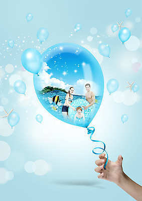 PSD 서양인 구름 편집 편집이미지 손 여자 남자 수영복 꽃 아들 어린이 바다 가족 하늘 엄마 성인 세명 여름휴가 바캉스 아빠 열대어 풍선 튜브 이미지편집 자연요소 외국인 식물 옷 관계 휴가 어류 사람 신체부위 파일형식 여름_계절