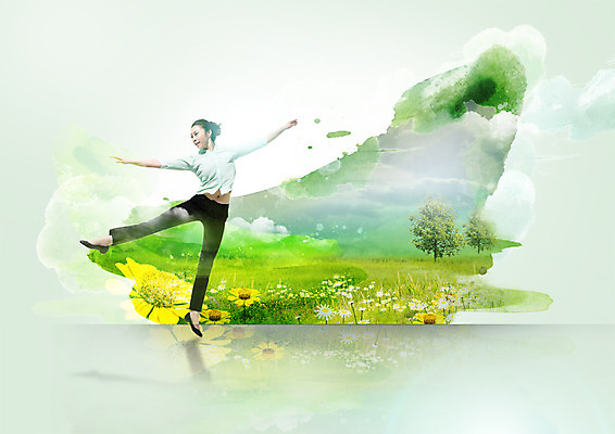 전신 PSD 나무 편집 편집이미지 여자 꽃 비즈니스 캘리그라피 한명 서기 20대 성인 한국인 춤 비즈니스우먼 이미지편집 식물 1 모션 문화예술 사람 동양인 청년 직장인 파일형식