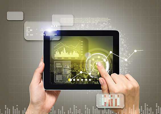 PSD 편집 편집이미지 손 빌딩 신체부위 태블릿 디지털 터치 도시 스마트 꺾은선그래프 이미지편집 컨셉 그래프 사람 건물 전자제품 스마트기기 파일형식