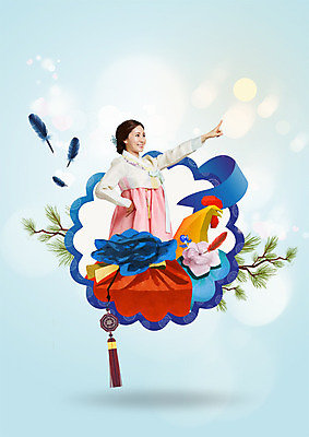 PSD 편집이미지 한국전통 응시 여자 새해 선물 한명 상반신 성인 30대 한국인 가리킴 소나무 한복 깃털 새해선물 성인여자한명만 이미지편집 나무 1 전통 시선 한국 사람 동양인 손짓 장년 전통의상 여자한명만 성인여자만 파일형식 명절선물