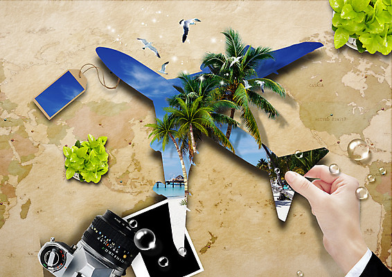 PSD 편집 편집이미지 손 화분 여행 세계지도 갈매기 비행기 해변 신체부위 여름휴가 바캉스 야자수 라벨 카메라 폴라로이드사진 트로피컬아트 이미지편집 나무 바다 지도 항공교통 조류 휴가 대중교통 프레임 사람 전자제품 세계 그림 폴라로이드 파일형식 여름_계절