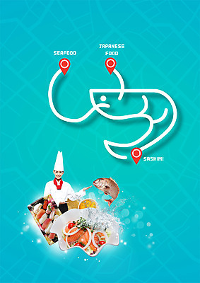 PSD 서양인 편집 편집이미지 여자 새우 안내 요리사모자 어류 한명 상반신 성인 요리사 초밥 해물요리 해산물 연어샐러드 이미지편집 외국인 직업 모자_잡화 1 음식 갑각류 사람 수중동물 샐러드 일본음식 파일형식