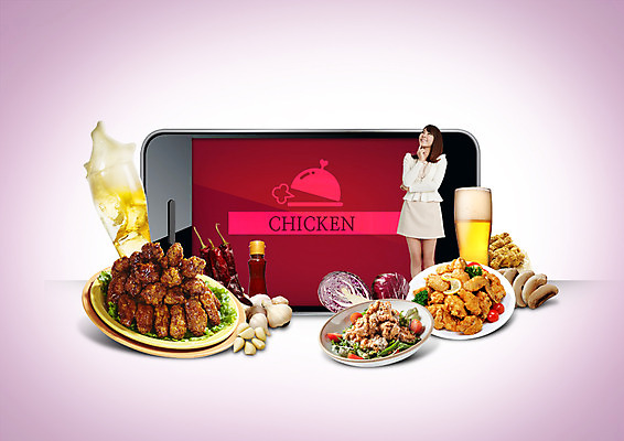 PSD 편집 편집이미지 여자 고추 맥주 마늘 한명 20대 성인 스마트폰 치킨 프라이드치킨 양념치킨 버섯 한국인 비즈니스우먼 안주 맥주잔 치킨샐러드 치맥 이미지편집 1 채소 술잔 비즈니스 주류 사람 동양인 청년 핸드폰 스마트기기 샐러드 직장인 닭고기요리 파일형식