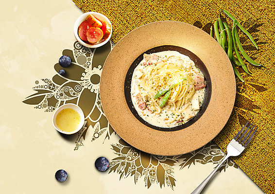 PSD 편집 편집이미지 접시 포크 사람없음 소스 이탈리아음식 완두콩 블루베리 피클 크림스파게티 이미지편집 식기 과일 콩 서양음식 스파게티 양념 절임 파일형식