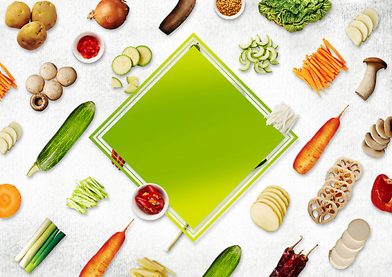 PSD 편집 편집이미지 음식 식재료 고추 호박 양파 오이 감자 사람없음 당근 양송이 연근 대파 이미지편집 채소 뿌리채소 버섯 파 파일형식