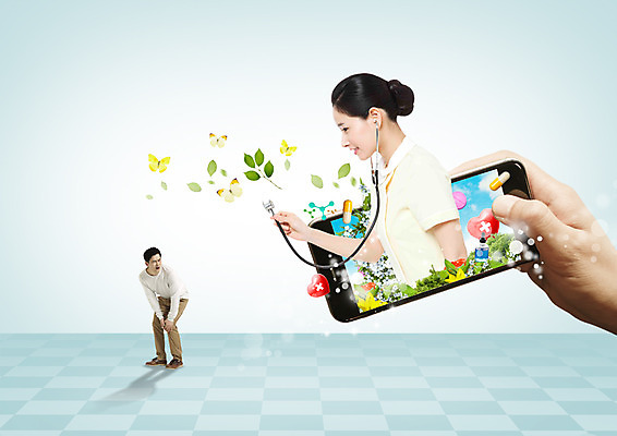 PSD 편집 편집이미지 손 여자 남자 40대 나비 의학 청진기 나뭇잎 20대 성인 두명 스마트폰 알약 한국인 간호사 하트 관절염 이미지편집 모양 중년 곤충 잎 의료기기 사람 동양인 청년 신체부위 핸드폰 스마트기기 약 의료진 질병 파일형식