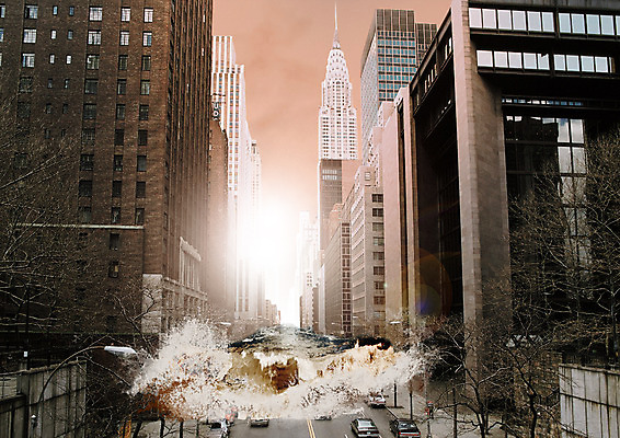 PSD 나무 편집 편집이미지 도로 자동차 빌딩 사람없음 노을 도시 자연재해 쓰나미 이미지편집 자연요소 식물 길 육상교통 교통시설 건물 재해 해일 파일형식