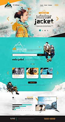 PSD 템플릿 여자 남자 웹템플릿 겨울 사이트템플릿 아웃도어 여러명 성인 홈페이지 홈페이지시안 재킷 이미지템플릿 계절 다수 사람 외투 파일형식