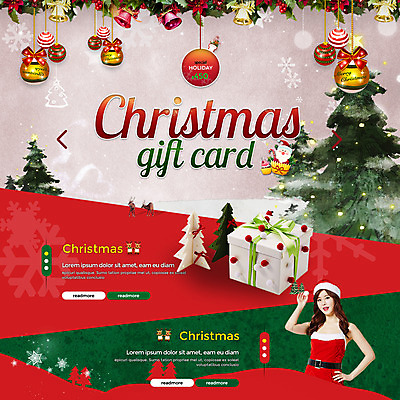 PSD 템플릿 여자 웹템플릿 크리스마스장식 크리스마스 겨울 이벤트페이지 선물 한명 이벤트 20대 성인 선물상자 크리스마스트리 장식볼 한국인 성인여자한명만 이미지템플릿 1 계절 기념일 사람 동양인 청년 장식 상자 페이지 여자한명만 성인여자만 파일형식