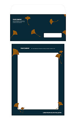 템플릿 편지봉투 사람없음 편지지 레터폼 서식 은행잎 봉투템플릿 우편봉투 레터헤드 봉투디자인 이미지템플릿 AI파일 잎 봉투 편지 우편물 파일형식 벡터