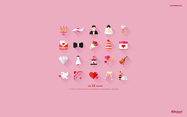 JPG 월페이퍼 바탕화면 12월 날짜 파일형식