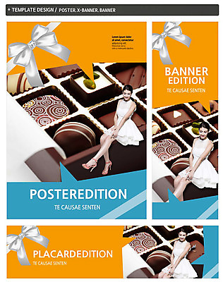 PSD 서양인 배너 배너템플릿 여자 가로배너 ZIP 포스터 리본 세로배너 음식 발렌타인데이 한명 앉기 20대 성인 세트 초콜릿 현수막 외국인 템플릿 1 모션 데이이벤트 디저트 사람 청년 가로 세로 파일형식