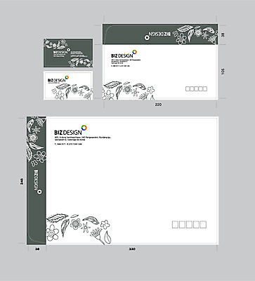 템플릿 꽃 잎 명함 명함템플릿 서류봉투 편지봉투 사람없음 세트 패키지 봉투템플릿 우편봉투 비즈디자인 봉투디자인 이미지템플릿 AI파일 식물 봉투 편지 우편물 파일형식 벡터