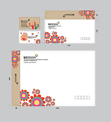 템플릿 여자 남자 꽃 어린이 명함 명함템플릿 서류봉투 편지봉투 두명 세트 컬러풀 패키지 봉투템플릿 우편봉투 비즈디자인 봉투디자인 이미지템플릿 AI파일 식물 컬러 봉투 사람 편지 우편물 파일형식 벡터